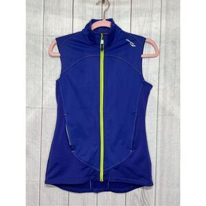 Saucony running vest reflective size XS
